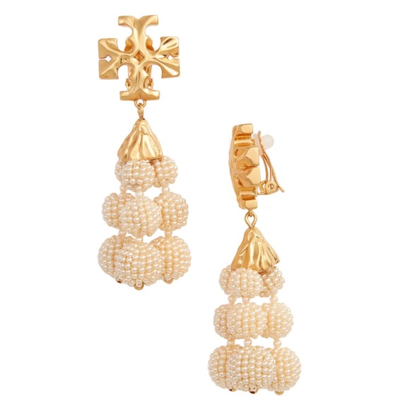 Tory Burch Jewelry - TORY BURCH • Roxanne Beaded Tassel Earrings